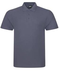 Pro RTX RX101 Herren Piqué-Poloshirt, reines Grau, M von PRORTX