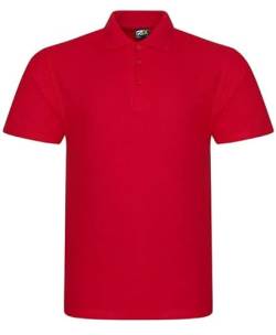 Pro RTX RX101 Herren Piqué-Poloshirt, rot, 58 von PRORTX