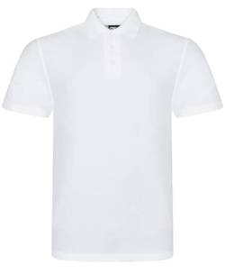 Pro RTX RX101 Herren Piqué-Poloshirt, weiß, 6XL von PRORTX