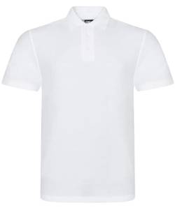 Pro RTX RX101 Herren Piqué-Poloshirt, weiß, S von PRORTX