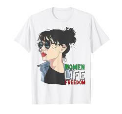 Women Life Freedom Zan Zandegi Azadi, iranische Frauenfeminist T-Shirt von PROTEST SUPPLY - #freeiran Women Life Freedom Iran