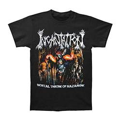 Incantation Mortal Throne of Nazarene T Shirt Summer Printed Short Sleeve T Shirts Fashion von PROUD