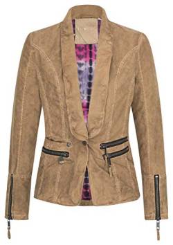 proud Balzer, Jacke Smokey beige - Grösse S (36) von PROUD