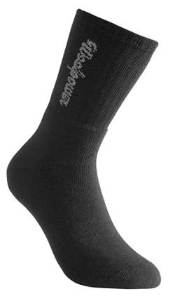 Woolpower 400 Socks Logo - Thermo Socken, Schwarz, 45-48 von PS PACASSO