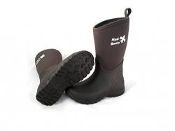PS Pferdeartikel Mud Boot - Neopren Stiefel, Gummistiefel, halbhoch, Rain Boots Größe Braun 36 von PS Pferdeartikel