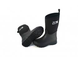 PS Pferdeartikel Mud Boot - Neopren Stiefel, Gummistiefel, halbhoch, Rain Boots Größe Schwarz 36 von PS Pferdeartikel