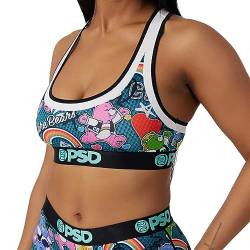 PSD Damen Sport-BH, Multi | Baller Bears, X-Large von PSD