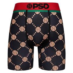 PSD Herren Monogram Luxe 3er-Pack Boxershorts, Mehrfarbig. Emblem Luxe, X-Large von PSD