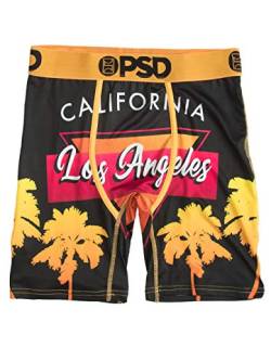 PSD Herren Unterwäsche | elastische Boxershorts | Wide Band | Boxer Briefs | LOS Angeles Palms | Größe (L) von PSD