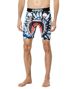 PSD Herren Warface Ocean Sprial Micro-Mesh Boxershorts, Blau, XL von PSD