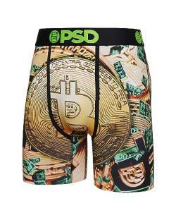 PSD Men's Bitcoin Shmoney Multi-Color Boxer Brief Underwear 2XL von PSD