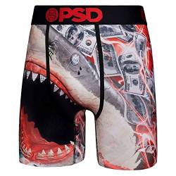 PSD Men's Street Shark Multi-Color Boxer Brief Underwear XL von PSD