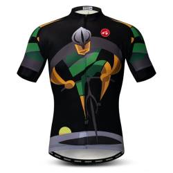 Herren-Radtrikot, Mountainbike-Trikot, Oberteile, Sommer-Fahrrad-Shirt, atmungsaktiv, Radsportbekleidung, Cf0122, XL von PSPORT