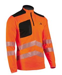 PSS Funktionsshirt/Warnschutz Funktionsshirt X-Treme Skin Langarm Orange/Schwarz Gr. S von PSS