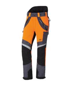 PSS X-Treme Air Schnittschutzhose orange/grau, die Sportliche, Größe 27 untersetzt von PSS