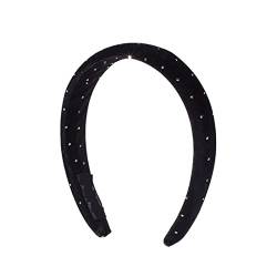 Haarspangen Samt-Haarspange mit Diamant-Stirnband mit breiter Krempe for Frauen Schönheit von PSVOD
