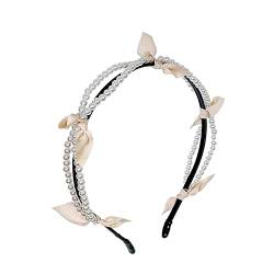 Haarspangen Weibliche Perle Haarband Stirnband Dekoratives Stirnband Damen Haarschmuck Schönheit von PSVOD