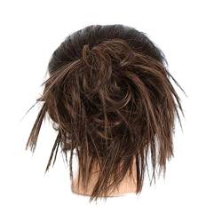 Haarteile Haarknoten Haarverlängerungen for Frauen, synthetische, zerzauste Hochsteckfrisur, unordentliche Dutt-Haarteile, Haargummi-Verlängerungen mit elastischem Band, Pferdeschwanz-Haar Brötchen Ha von PTTRNS