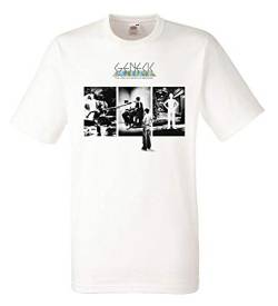 Genesis The Lamb Lies Down On Broadway White Mens T-Shirt Men Rock Band Tee von PUB