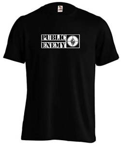 Public Enemy Hip Hop Rap Music Band Men T Shirt Tee von PUB