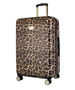 Koffer Reisekoffer Hartschalen Trolly Puccini® Beverly Hills (Leopard Beige 6, Groß) von PUCCINI