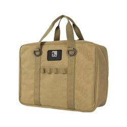 PUCHEN Camping-Topf-Aufbewahrungstasche | Herd Kochutensilien Oxford Pouch Organizer – Zwei-Wege-Reißverschluss Kochgeschirr Tasche Tasche für Küche BBQ Kochgeschirr Wandern, khaki, 1 von PUCHEN