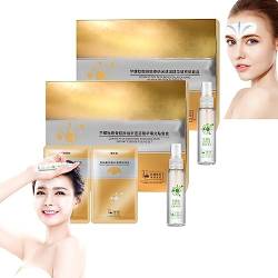 Spiral Peptide Deer Bone Collagen Essence Kit, Conopeptide Deep Bone Collagen Nano Instant Essence Filling Set, Spiropeptide Deer Collagen Essence Set, for Reduce Fine Lines & Wrinkles (2boxes) von PUCIO