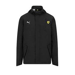PUMA 2023 Ferrari Fanwear Rain Jacket (Black) von PUMA