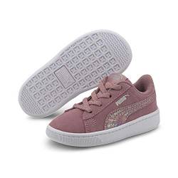 PUMA Baby-Mädchen Vikky v2 Multicolor FS AC Sneaker, Foxglove Silver Black, 21 EU von PUMA