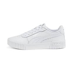 PUMA Damen Carina 2.0 Turnschuhe, Puma White Puma White Puma Silver, 37 EU von PUMA