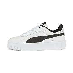 PUMA Damen Carina Street Turnschuhe, Puma White Puma Black Puma Silver, 42 EU von PUMA