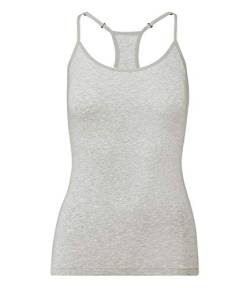 PUMA Damen Iconic Racer Back Tank TOP 1P Unterwäsche, Grey Melange, XL von PUMA