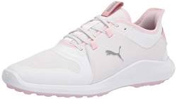 PUMA Damen Ignite Fasten8 Golfschuh, Weiß Silber-Pink Lady, 9,5 von PUMA