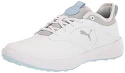 PUMA Damen Ignite Malibu WMNS Golfschuh, White Silverlucite, 39 EU von PUMA