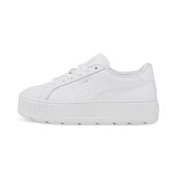 PUMA Damen Karmen L Turnschuhe, Puma White Puma White Puma Silver, 39 EU von PUMA