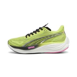 PUMA Damen Laufschuhe Velocity Nitro 3 Psychedelic Rush WNS Lime pow-puma Black-Poison pink 40 1/2 von PUMA