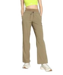 PUMA Damen Modest Activewear Wide Leg Trainingshose XLTotally Taupe Brown von PUMA