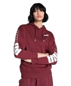 PUMA Damen Power Colorblock Hoodie FL Sweatshirt, bunt, XS von PUMA