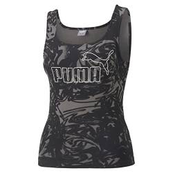 PUMA Damen Power bedrucktes Tank-Top MBlack von PUMA