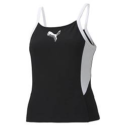 PUMA Damen Rebel Crop Tank Top, schwarz, M von PUMA