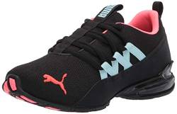 PUMA Damen Riaze Prowl Laufschuh, Black-Ignite pink-aquamarin, 40.5 EU von PUMA