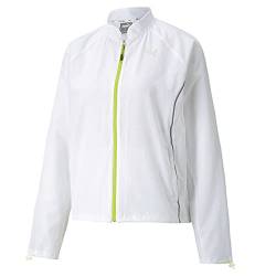 PUMA Damen Run Woven Ultra Jacke, weiß, L von PUMA