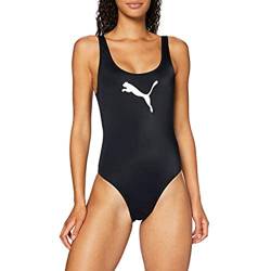 PUMA Damen Swimsuit Badebekleidung, Schwarz, XS EU von PUMA