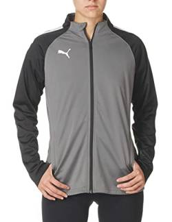 PUMA Damen TeamLIGA Trainingsjacke, Smoked Pearl White, XL von PUMA