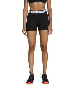 PUMA Damen Train Strong Enge Trainingsshorts MBlack von PUMA