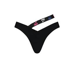 PUMA Damen V-shape Brief Bikini Bottoms, Black Combo, S EU von PUMA