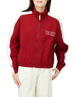 PUMA Damen X Vogue T7 Cropped Jacket Dk Jacke, rot (Intense red), XS von PUMA