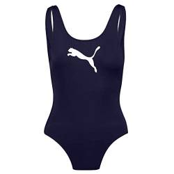 PUMA Damen zwempak Badeanzug, Navy, XS EU von PUMA