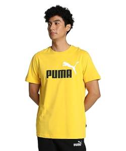 PUMA ESS+ 2 Col Logo Tee T-Shirt Herren (3er Pack) von PUMA