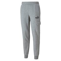 PUMA ESS Cargo Pants MEDIUM Gray Heather - XL von PUMA